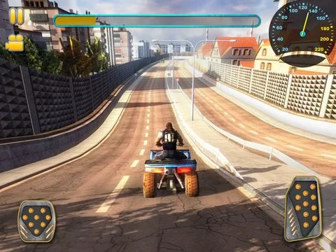 Изображение игры: Super Quad Bike Rumble