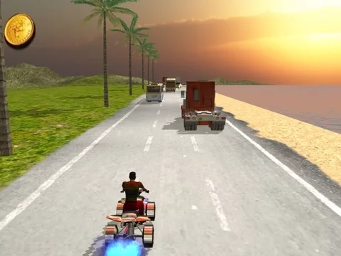 Изображение игры: Bike Quad Race Bandits Free