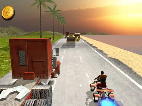 Изображение игры: Bike Quad Race Bandits Free