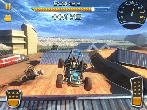 Изображение игры: Buggy Stunt Driver