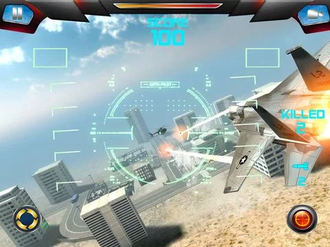 Изображение игры: Air Strike - Free Jet Fighter