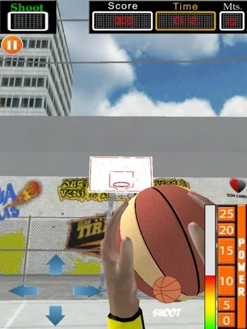 Изображение игры: Basketball Hot Shot Hoops Free