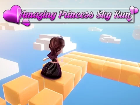 Изображение игры: Amazing Princess Sky Run