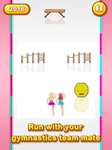 Изображение игры: Amazing Princess Gymnastics Twins Run