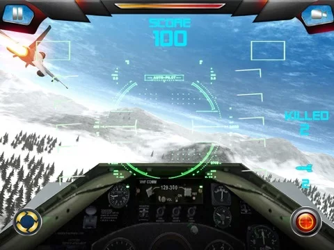 Изображение игры: Air Strike - Free Jet Fighter