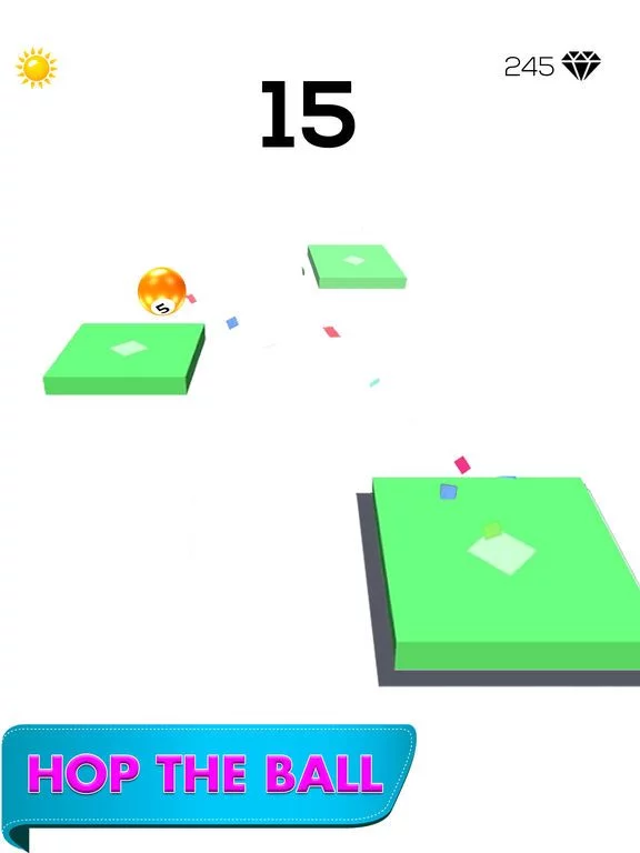 Изображение игры: Jumpr Ball Hop Drive