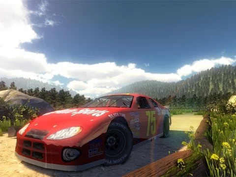 Изображение игры: Race Track Car Parking