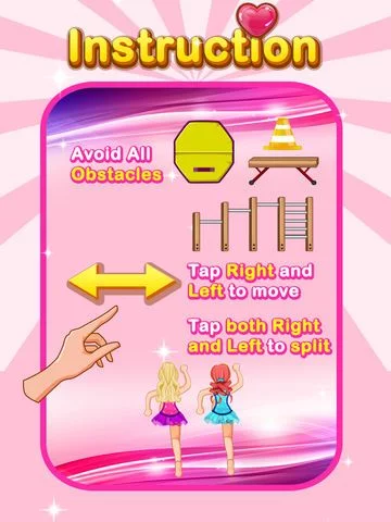 Изображение игры: Amazing Princess Gymnastics Twins Run