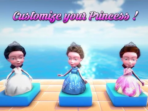 Изображение игры: Amazing Princess Sky Run