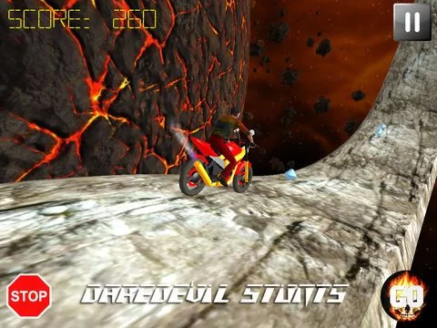 Изображение игры: Hell Rider - Extreme Bike Stunts Free