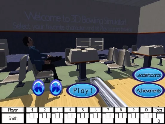 Изображение игры: 3D Bowling Simulator