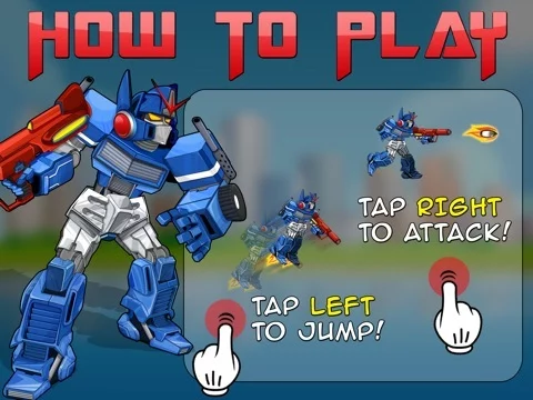 Изображение игры: A Transforming Robo War