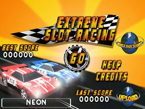 Изображение игры: eXtremeSlotRacing Free