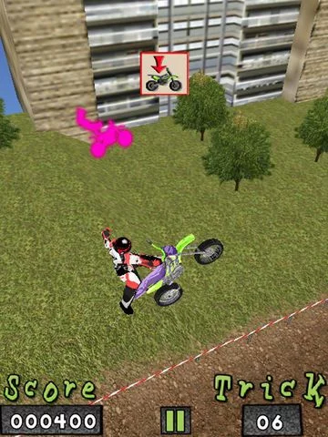 Изображение игры: eXtreme MotoCross Free