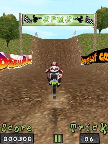 Изображение игры: eXtreme MotoCross Free