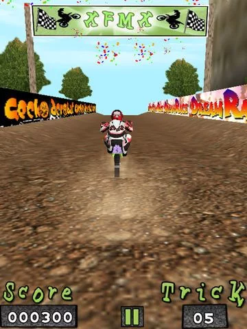 Изображение игры: eXtreme MotoCross Free