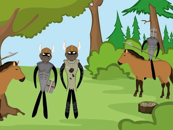Изображение игры: Stick war escape