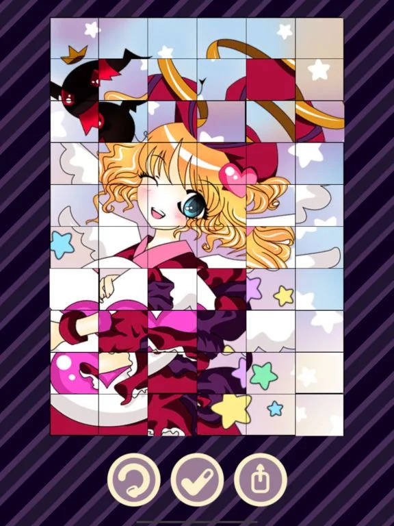 Изображение игры: Anime Jigsaws Puzzles Games