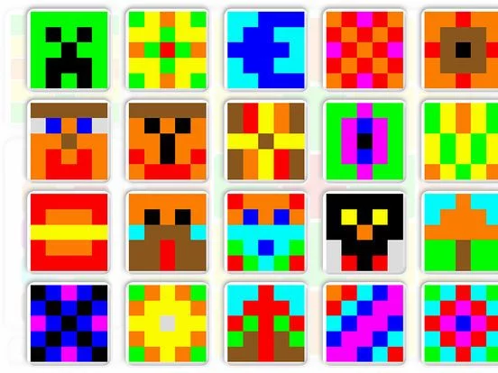 Изображение игры: Mosaic puzzles for kids