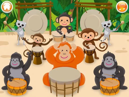 Изображение игры: Baby musical instruments