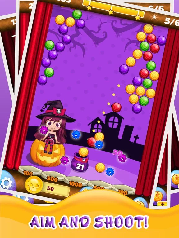 Изображение игры: Bubble Pop - Yummy Crush Merge