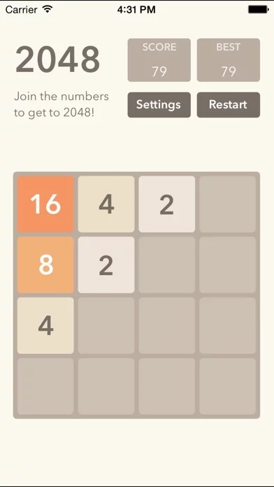 Изображение игры: 8192 5x5 4x4 3x3