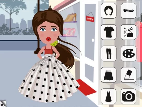 Изображение игры: Dress me up for girls - Create your favorite looks