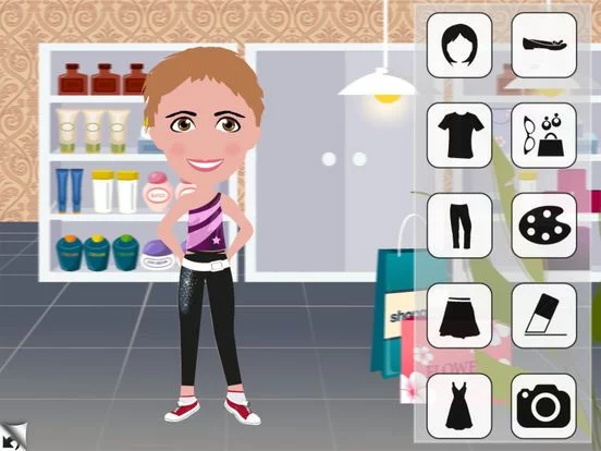 Изображение игры: Dress me up for girls - Create your favorite looks