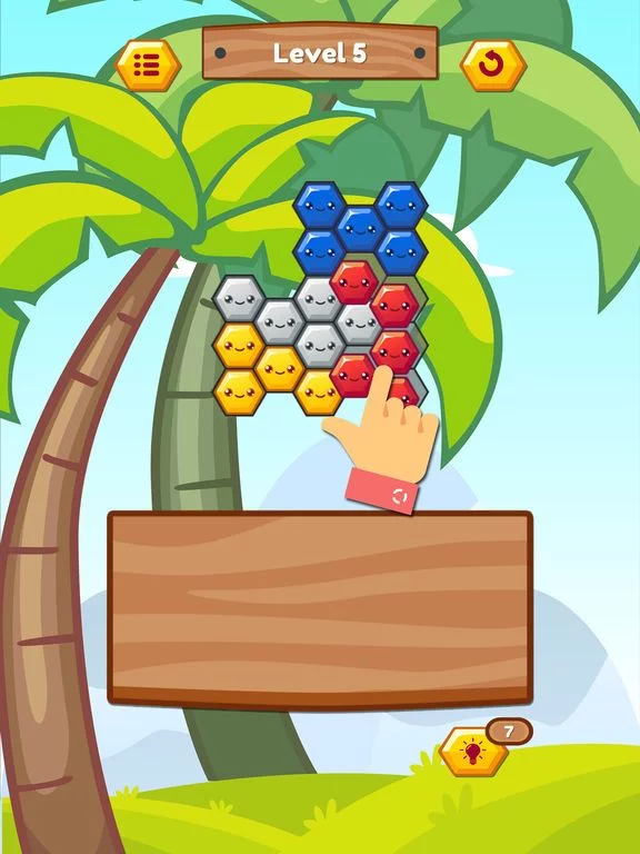 Изображение игры: Block Fit - Fill Hexa Puzzle