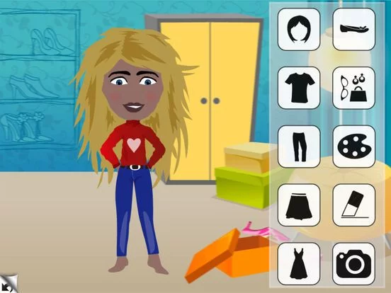 Изображение игры: Dress me up for girls - Create your favorite looks