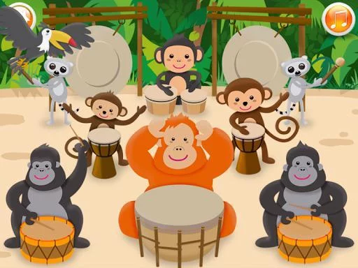 Изображение игры: Baby musical instruments