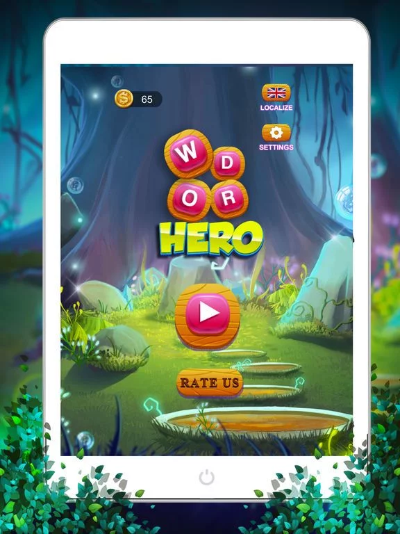 Изображение игры: Word Puzzle Hero: Brain Games