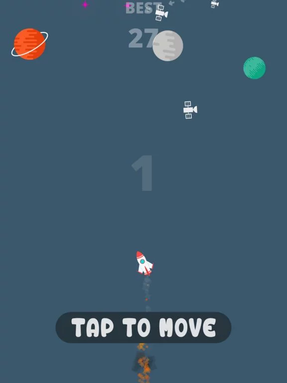 Изображение игры: Star Run: Flying Rocket Game