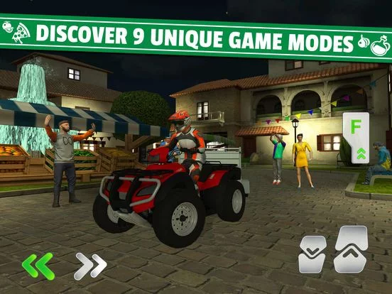 Изображение игры: Moto Delivery: Rush Hour