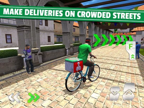 Изображение игры: Moto Delivery: Rush Hour