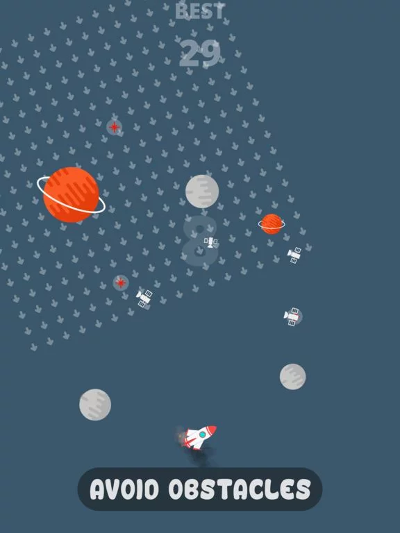Изображение игры: Star Run: Flying Rocket Game