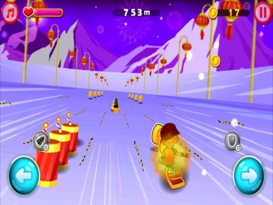 Изображение игры: 欢乐滑雪 - 欢天喜地过春节