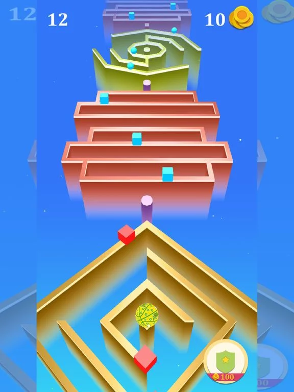 Изображение игры: Crossy Ball Game