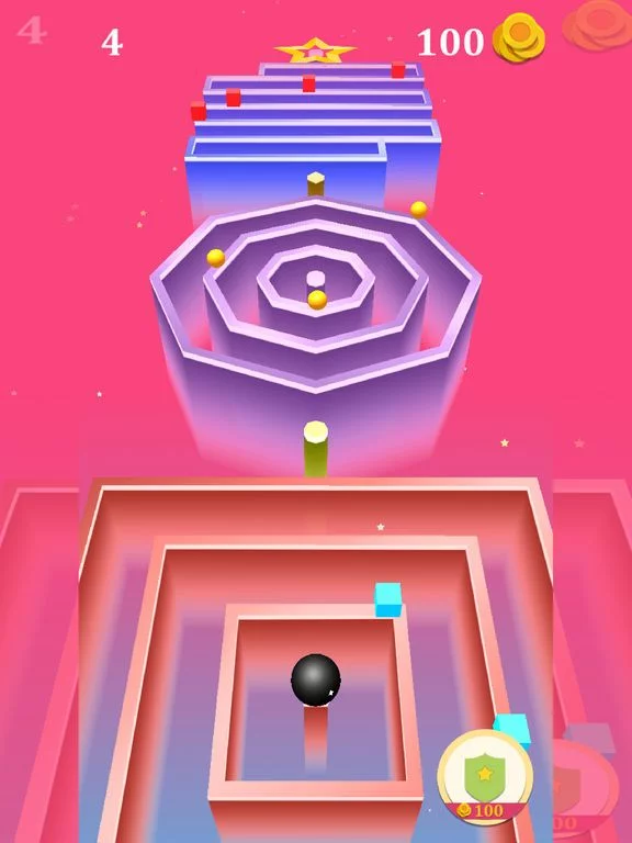 Изображение игры: Crossy Ball Game