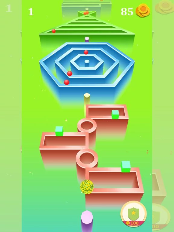 Изображение игры: Crossy Ball Game