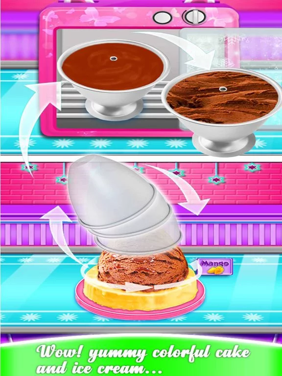 Изображение игры: Magic Fairy Cake! DIY Cooking
