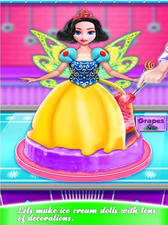 Изображение игры: Magic Fairy Cake! DIY Cooking
