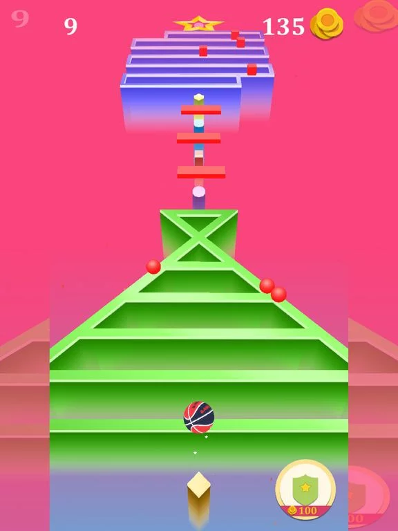 Изображение игры: Crossy Ball Game
