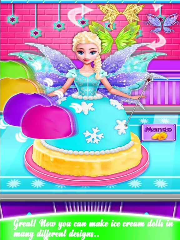 Изображение игры: Magic Fairy Cake! DIY Cooking