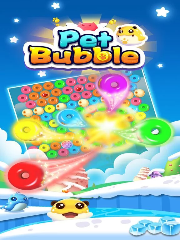 Изображение игры: Pet Bubble Shooter