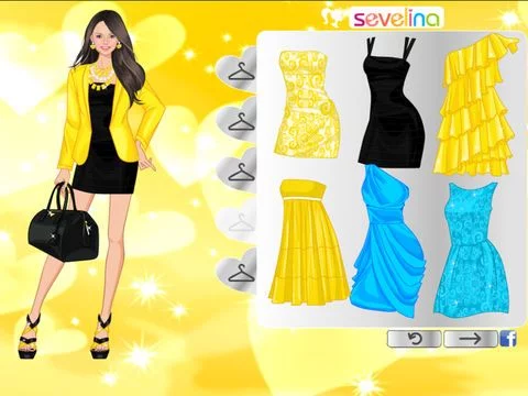 Изображение игры: Beat the sun dress up game