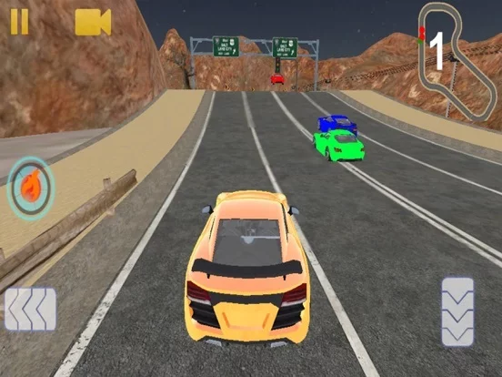 Изображение игры: Top Speed Highway Racer