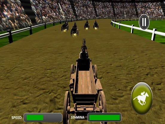 Изображение игры: Real Horse Cart Champion