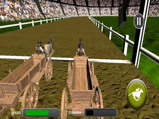 Изображение игры: Real Horse Cart Champion