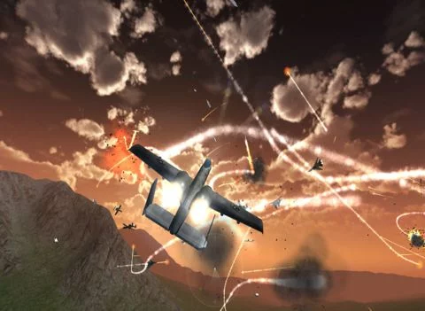Изображение игры: JackRaven - Fighter Jet Simulator